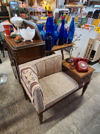 Vintage Telephone Table / Chair