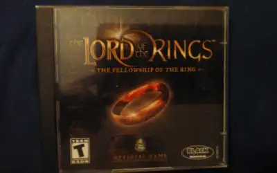 -The Lord of the Rings: The Fellowship of the Ring, OFFICIAL Game... -In Excellent Condition & Rarel...