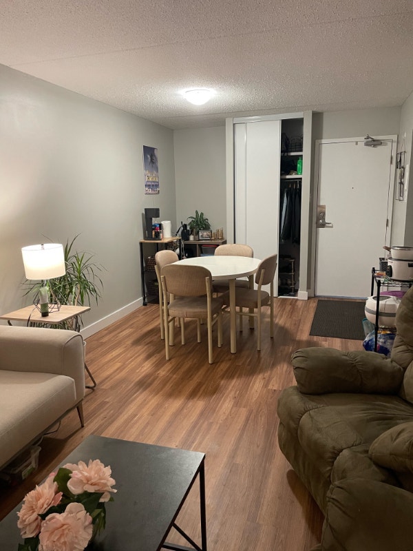 One bedroom apartment (sublet) Great location downtown! Long Term