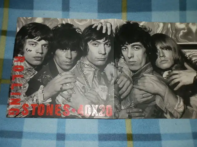 Rolling Stones 40 x 20 Softcover