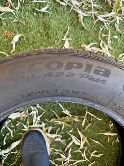 Tires & Rims came off a 2016 Honda CRV I am selling a set of used Bridgestone Ecopia H/L 422 Plus ti...