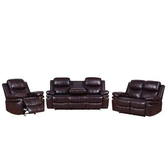 Brand New Air Leather Upholstery Recliner Chair, Sofa Clearance in Chairs & Recliners in Sarnia - Image 3