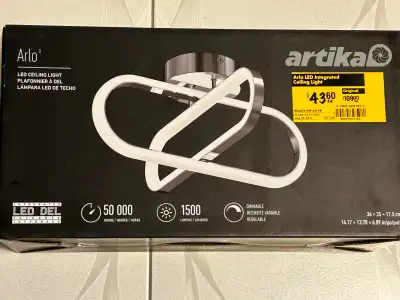 Artika Arlo LED Ceiling Light Fixture, View more