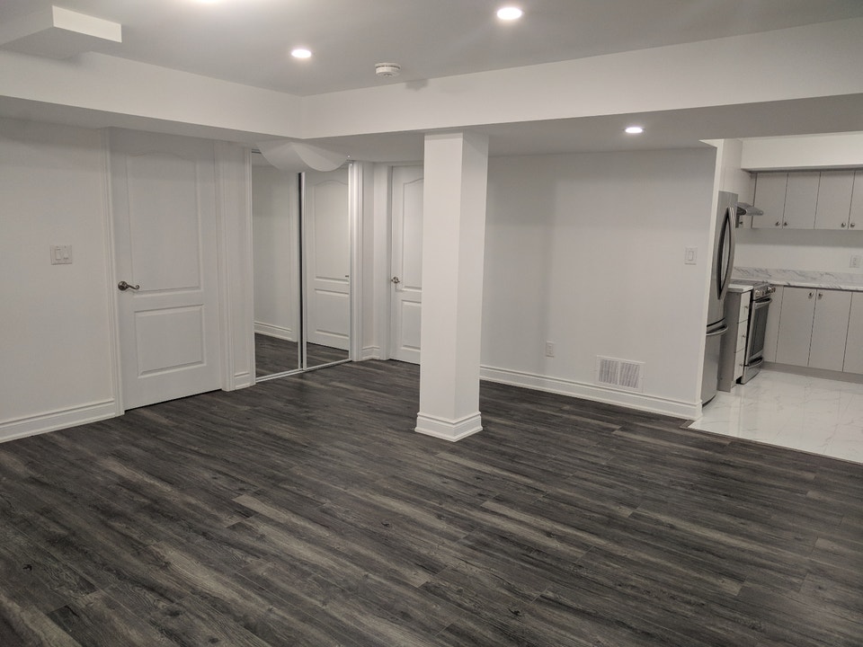 Brampton 2 Bedroom Legal Basement Apartment - 1st Oct 3