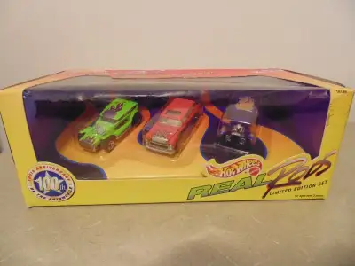 Hot Wheels Real Rods Limited Edition Set 3 of the coolest real rods ever built 1. '32 Ford Vicky 2....