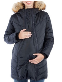 Beau manteau d'hiver pour femme enceinte Medum Fait Large
