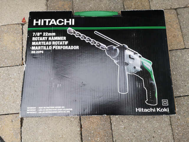 BNIB Hitachi DH22PG Rotary Hammer Drill in Power Tools in City of Toronto - Image 4