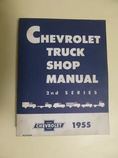 Original 300+ page Chevrolet Truck 1/2, 3/4, 1 & 2 ton Shop Manual in very good condition. No missin...