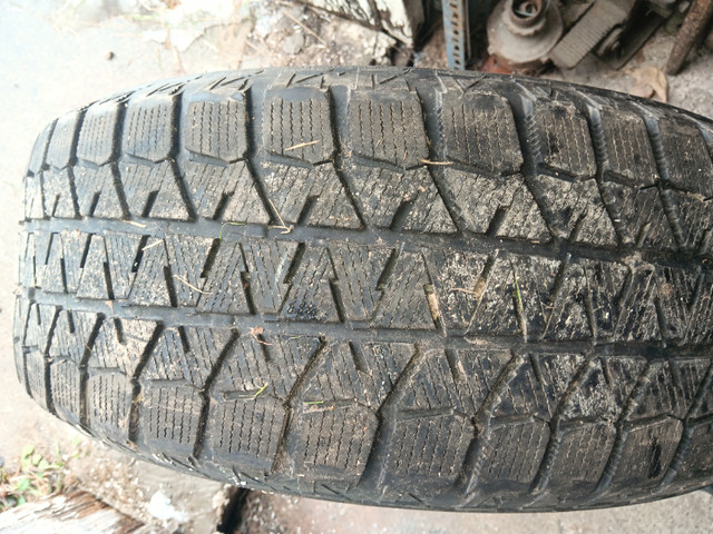 Bridgestone Blizzak Winter Tires Mounted on 16" Steel Rims in Tires & Rims in Woodstock