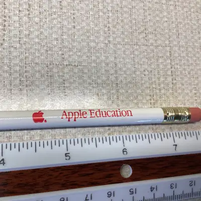 Vintage 1980s Apple Education Pencil  -Unsharpened, View more