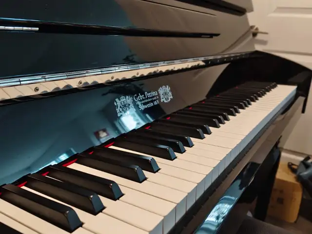 Perzina GP122 Premium Large Upright Piano in Pianos & Keyboards in City of Toronto - Image 5