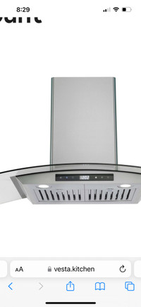 Brand new Wallmount kitchen Range hood for Wholesale.