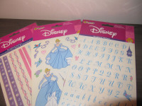 Disney Cinderella scrapbook stickers