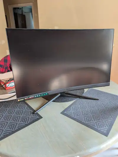 MSI curved 27" gaming monitor, View more