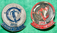 1947-48 & 1948-49 CALGARY SKI CLUB BADGES
