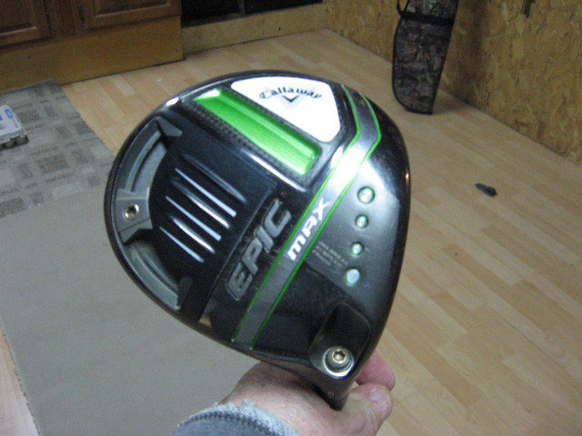 CALLAWAY EPIC MAX DRIVER in Golf in Fredericton