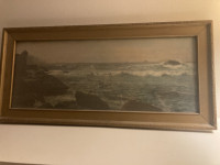 Vintage seascape