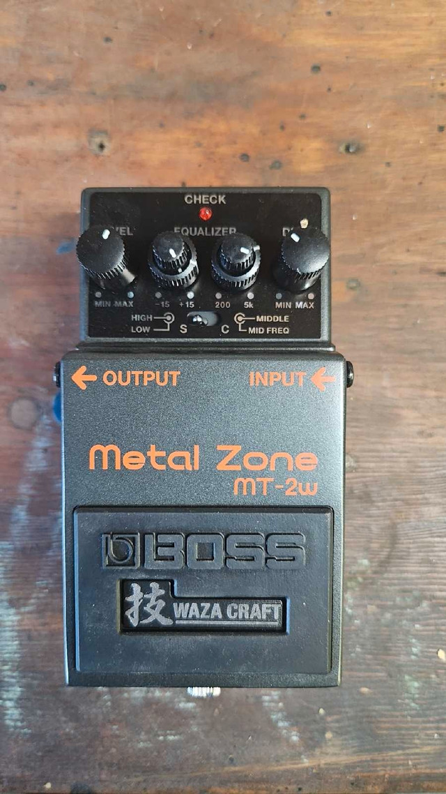 boss mt-2w metal zone waza craft in Amps & Pedals in Chatham-Kent - Image 2