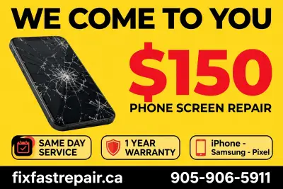 Phone Screen Repair - iPhone, Samsung, Pixel | St. Catharines, View more