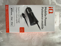iQ Rapid In-car charger - new unopened box