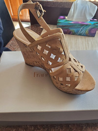 New Franco Sarto wedge sandals