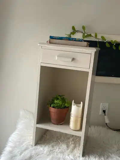 Vintage Wood Side/End Table , View more