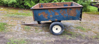 Agri Fab Tow Behind Dump Cart