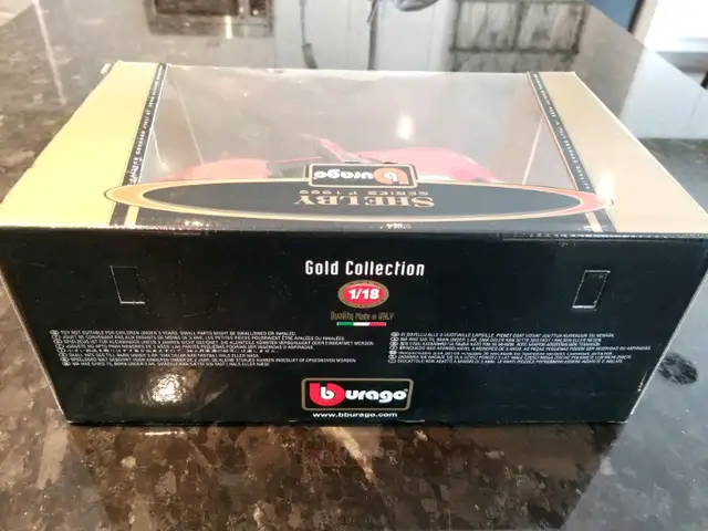 1:18 Diecast Burago 1999 Shelby Series 1 Red in Arts & Collectibles in Markham / York Region - Image 6