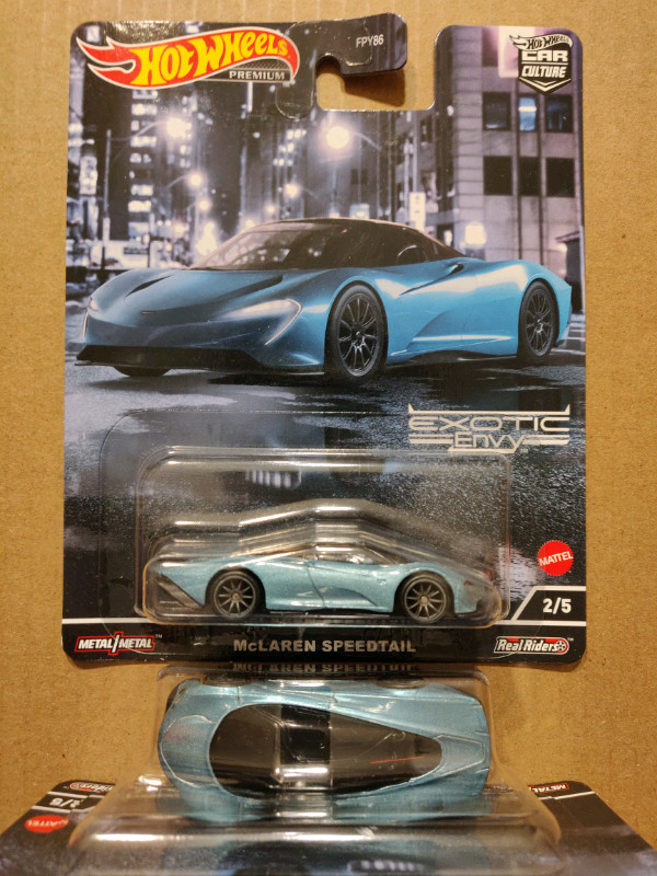 New Hot Wheels Premium Car Culture Exotic Envy Set 1:64 diecast in Toys & Games in City of Toronto - Image 3