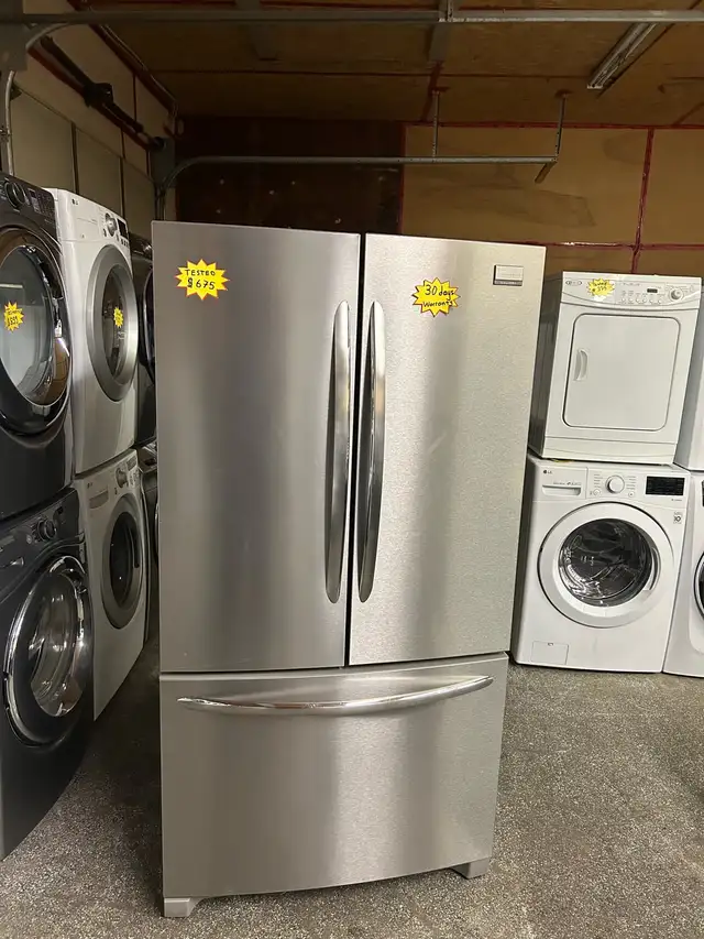 Frigidaire French Door Refrigerator works great-30 days warranty in Refrigerators in Kitchener / Waterloo - Image 6