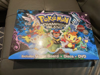 Pokémon champion island DVD board game  