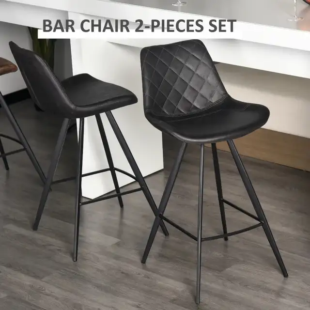 Microfiber Cloth Bar Stool, Multi-functional Kitchen Stools, Ba in Chairs & Recliners in Markham / York Region - Image 3