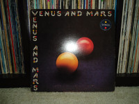 PAUL MCCARTNEY VINYL RECORD LP: VENUS AND MARS!