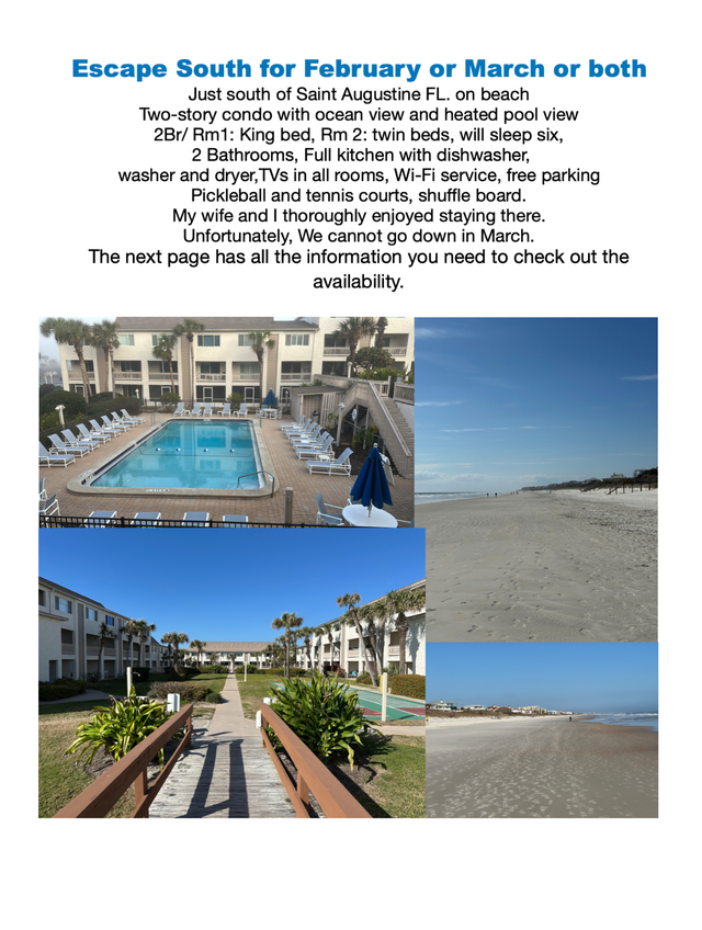 Florida condo rental in Florida in Canada - Image 2