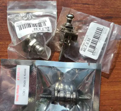 Guitar/Bass strap locks, View more