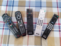SONY AUDIO / SAMSUNG / PLAYSTATION / ROGERS & OTHER REMOTES AVBL