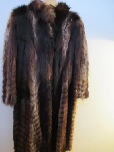 Real fur coat, View more