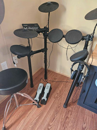 Yamaha DTX electric drum kit 