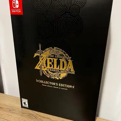 Selling a brand new sealed Collectors Edition of The Legend of Zelda Tears of the Kingdom. Includes:...