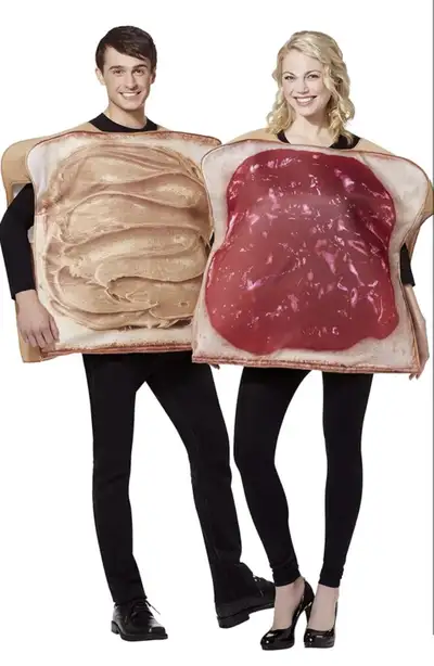 Peanut Butter and Jelly Couples Costume, View more