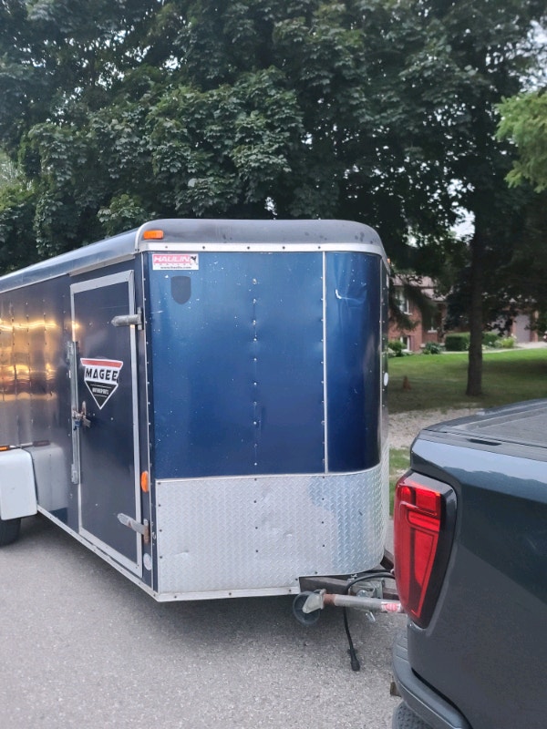 6x12 + v nose enclosed trailer with ramp door Cargo & Utility