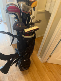 Golf bag & clubs