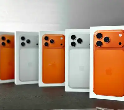 iPhone 17 Pro Max 256GB – BRAND NEW SEALED – Silver/Orange, View more