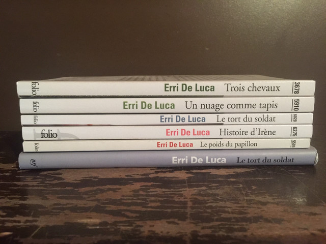 Erri De Luca dans Manuels  à Ville de Montréal