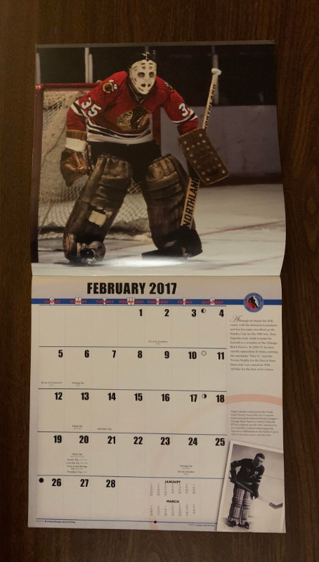 Collector 2016 Hockey Hall of Fame Induction Calendar in Arts & Collectibles in Oshawa / Durham Region - Image 3