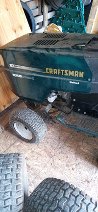craftsman 20 hp ryder needs hydro trans or buy it 250 read add