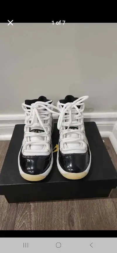 Kids Jordan 11 Retro in "Gratitude" (2023 edition), View more