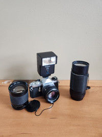 Pentax ME 35mm SLR Camera Kit w/ 55mm Lens