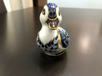 Royal Crown Derby Paperweight Swimming Duckling
