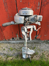 Vintage 1938 Johnson 2HP outboard motor